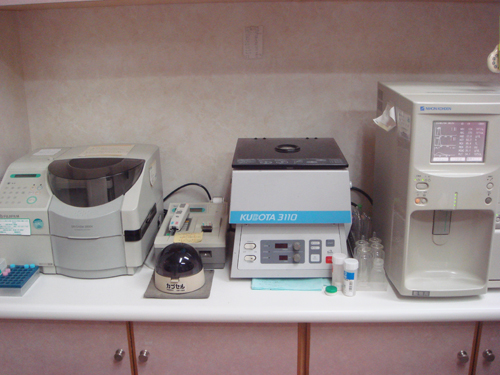 血液学的検査器機（CBC、生化学、電解質）